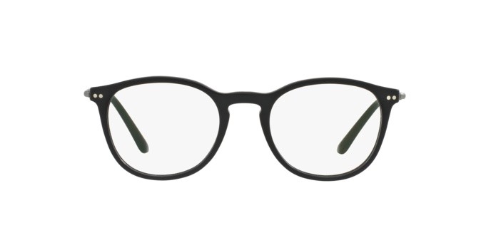 Eyeglasses Giorgio Armani AR 7125 (5042) color matte black shape pantos lenses demo lens