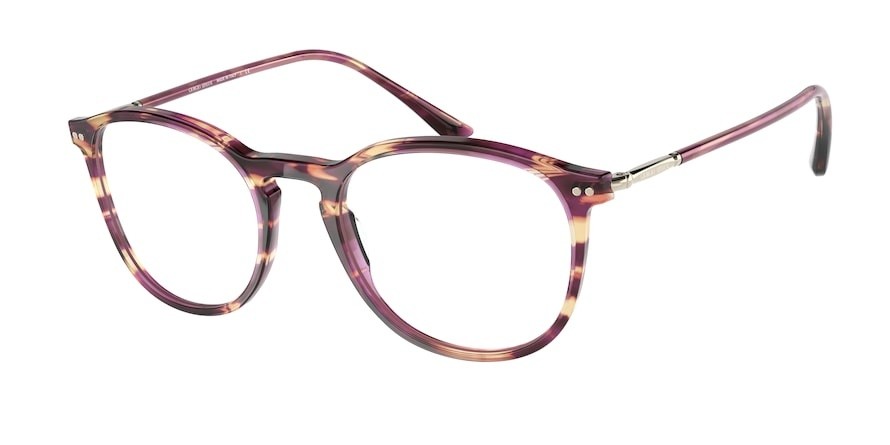 Brillen Giorgio Armani AR 7125 (5169) farbe rose havana form pantos gläser demo lens