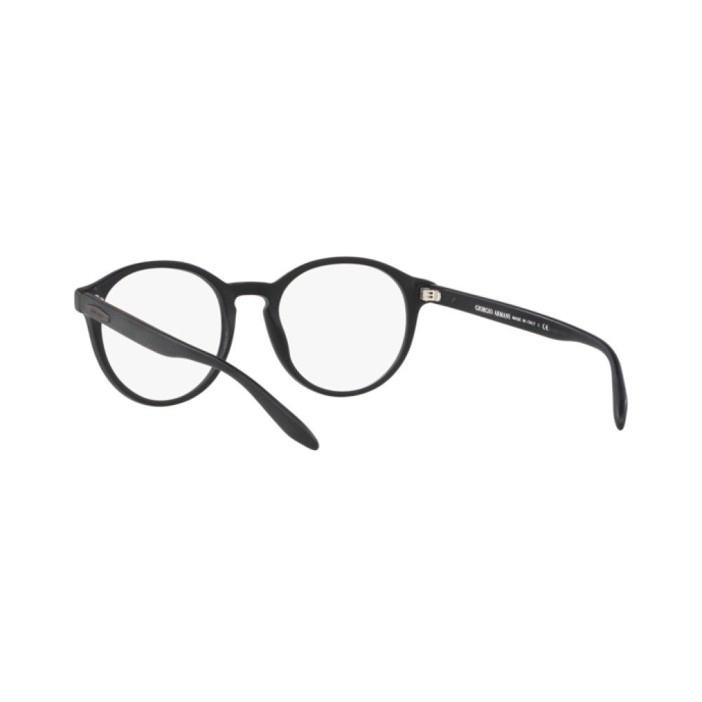 Eyeglasses Giorgio Armani AR 7162 (5042) color matte black shape pantos lenses demo lens