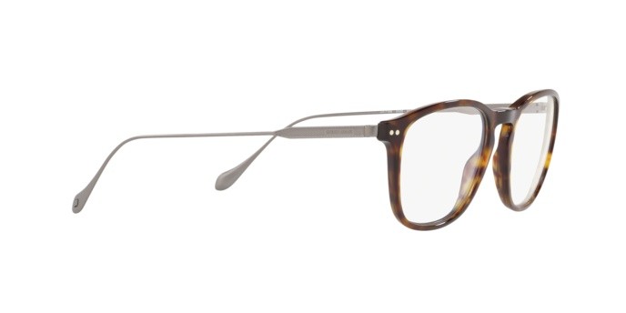 Brillen Giorgio Armani AR 7166 (5026) farbe dark havana form quadratisch gläser demo lens