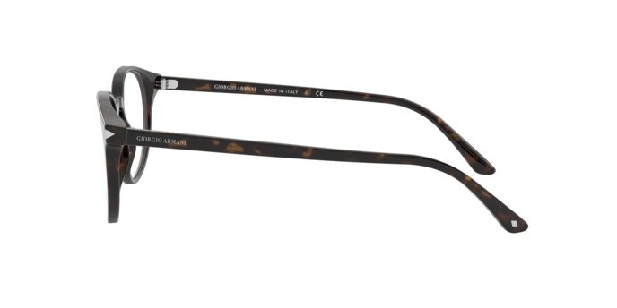 Brillen Giorgio Armani AR 7176 (5026) farbe dark havana form pantos gläser demo lens