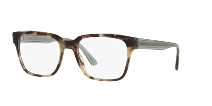 Brillen Giorgio Armani AR 7209 (5887) farbe green havana form quadratisch gläser demo lens