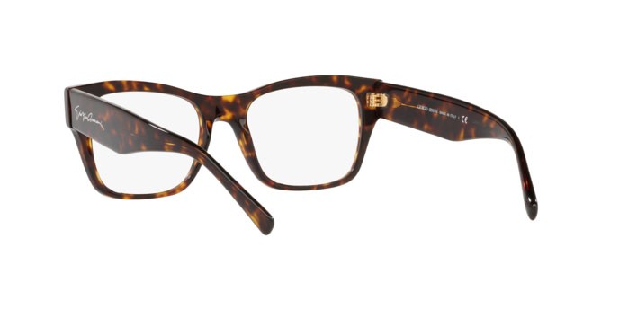 Brillen Giorgio Armani AR 7212 (5026) farbe havana form rechteckig gläser demo lens
