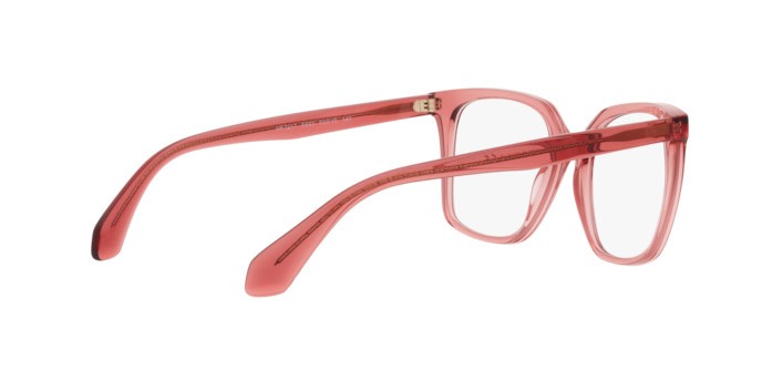 Eyeglasses Giorgio Armani AR 7217 (5933) color transparent pink shape square lenses demo lens