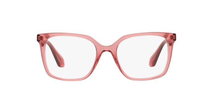 Eyeglasses Giorgio Armani AR 7217 (5933) color transparent pink shape square lenses demo lens