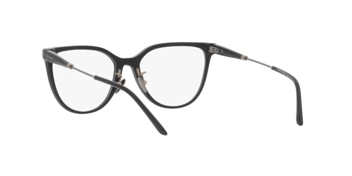 Brillen Giorgio Armani AR 7219 (5001) farbe black form cat-eye gläser demo lens