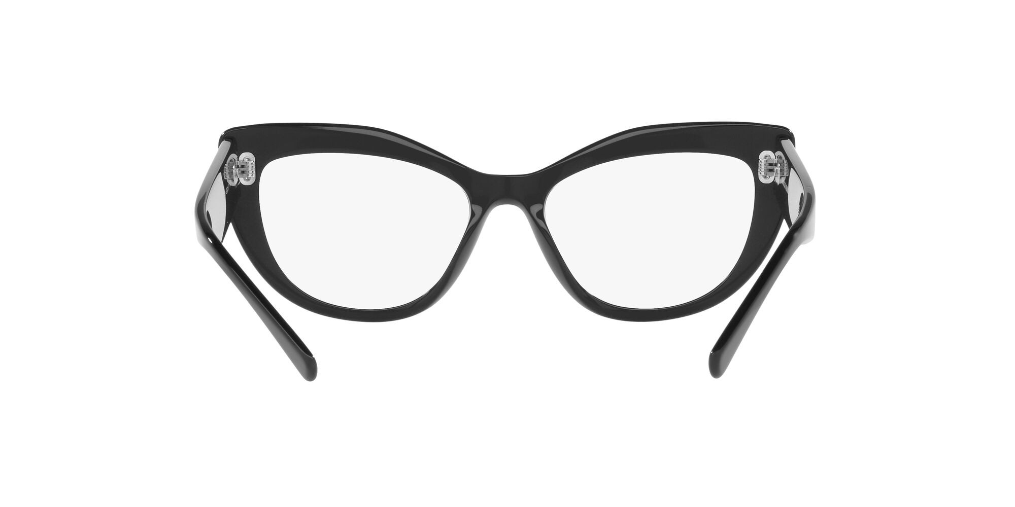 Occhiali da vista Giorgio Armani AR 7231 (5001) colore nero forma cat eye lenti lente demo
