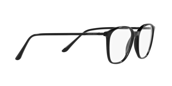 Eyeglasses Giorgio Armani AR 7236 (5001) color nero shape square lenses lente demo