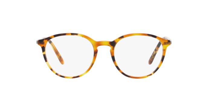 Brillen Giorgio Armani AR 7237 (5482) farbe havana rosso form pantos gläser lente demo