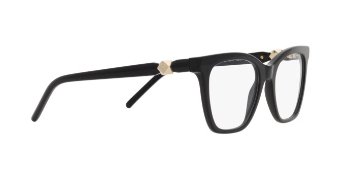 Occhiali da vista Giorgio Armani AR 7238 (5001) colore nero forma cat eye lenti lente demo