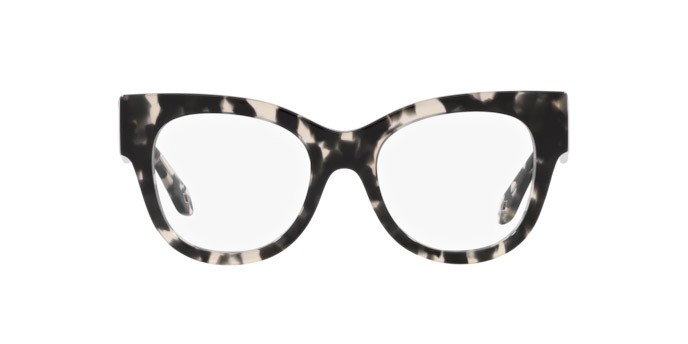Brillen Giorgio Armani AR 7241 (5873) farbe havana grigio form cat-eye gläser lente demo