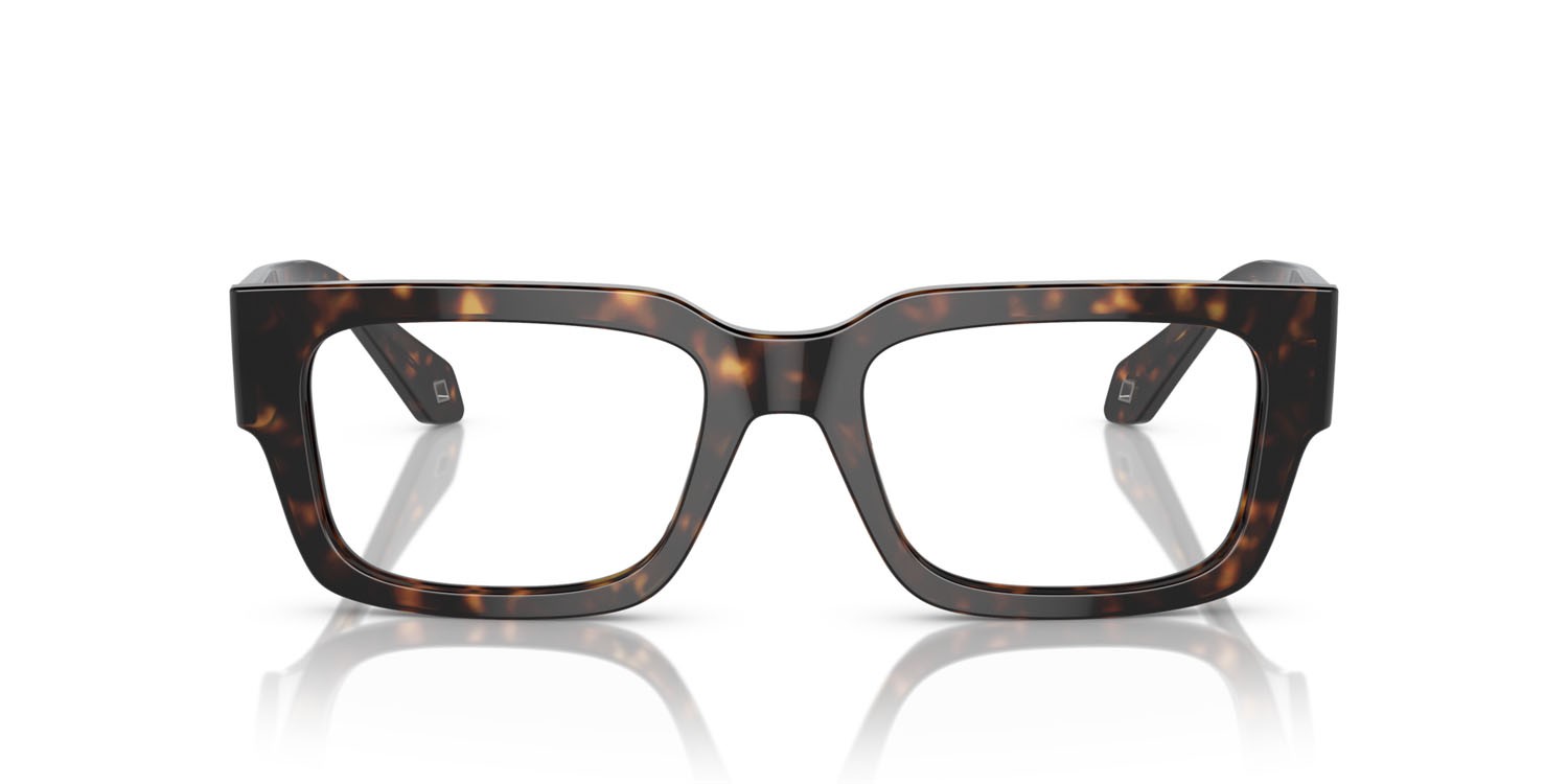 Eyeglasses Giorgio Armani AR 7243U (6124) color havana shape rectangle lenses lente demo