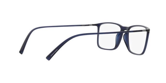 Eyeglasses Giorgio Armani AR 7244U (6003) color blu trasparente shape rectangle lenses lente demo