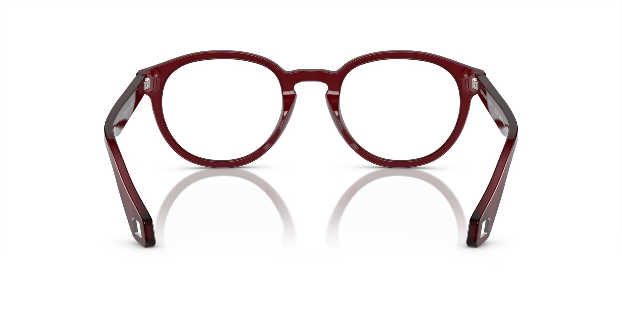 Brillen Giorgio Armani AR 7248 (6045) farbe bordeaux opalescente form pantos gläser lente demo