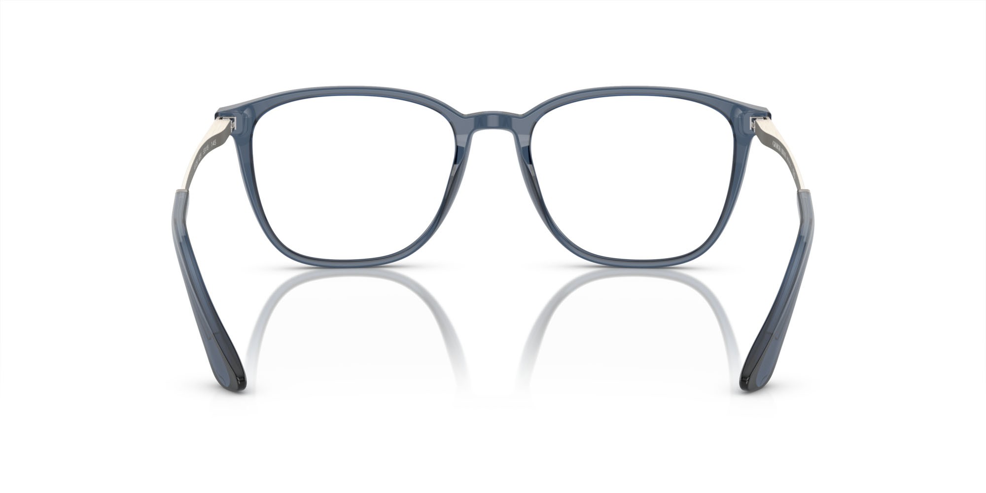 Eyeglasses Giorgio Armani AR 7250 (6035) color blu trasparente shape square lenses lente demo