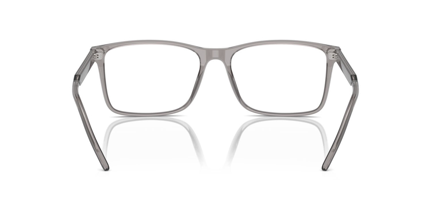 Eyeglasses Giorgio Armani AR 7258 (6070) color grigio trasparente shape rectangle lenses lente demo