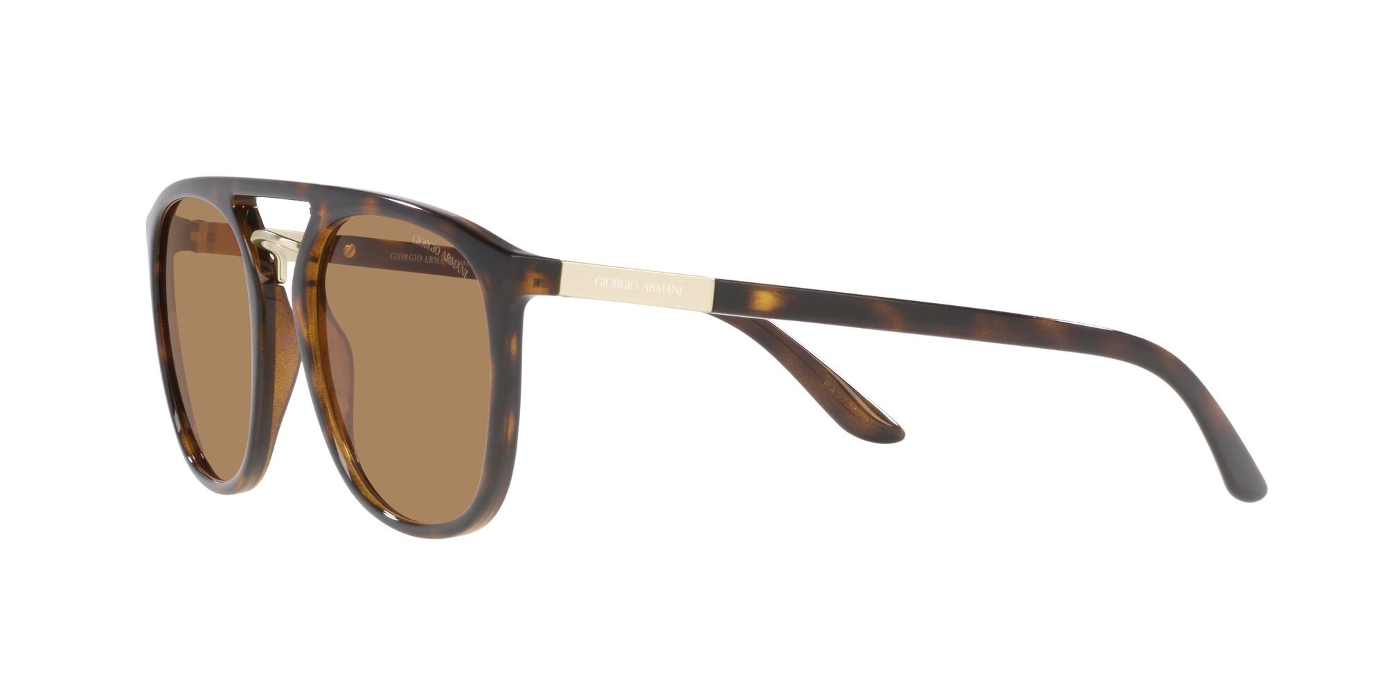 Sonnenbrillen Giorgio Armani AR 8118 (5026M4) farbe havana form quadratisch gläser photochromatic brown