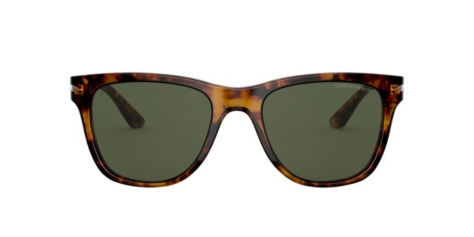 Sonnenbrillen Giorgio Armani AR 8133 (509273) farbe yellow havana form quadratisch gläser brown
