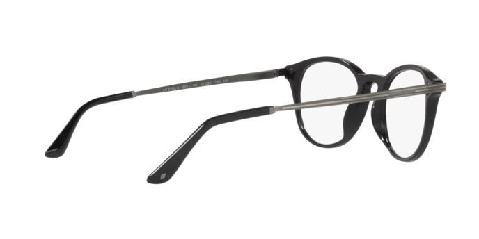 Sonnenbrillen Giorgio Armani AR 8159U (50011W) farbe black form pantos gläser clear