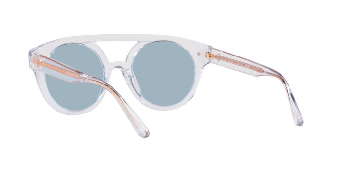Sonnenbrillen Giorgio Armani AR 8163 (589380) farbe crystal form rund gläser light blue