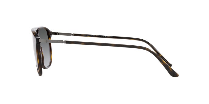 Sunglasses Giorgio Armani AR 8179 (5026T3) color havana shape aviator lenses grigio sfumato