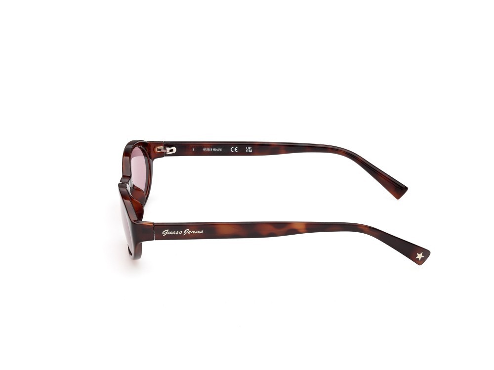 Sunglasses Guess Jeans GJ00009 (52Y) color avana scura shape oval lenses viola
