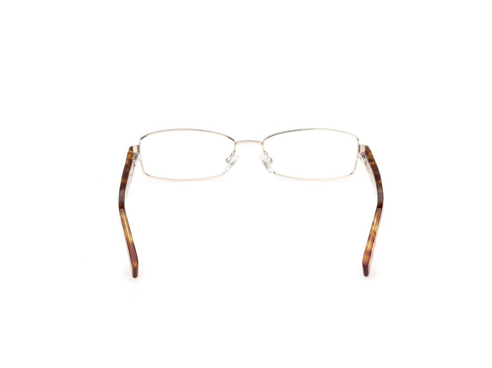 Eyeglasses Guess Jeans GJ50000 (033) color oro pallido lucido / avana bionda shape rectangle 