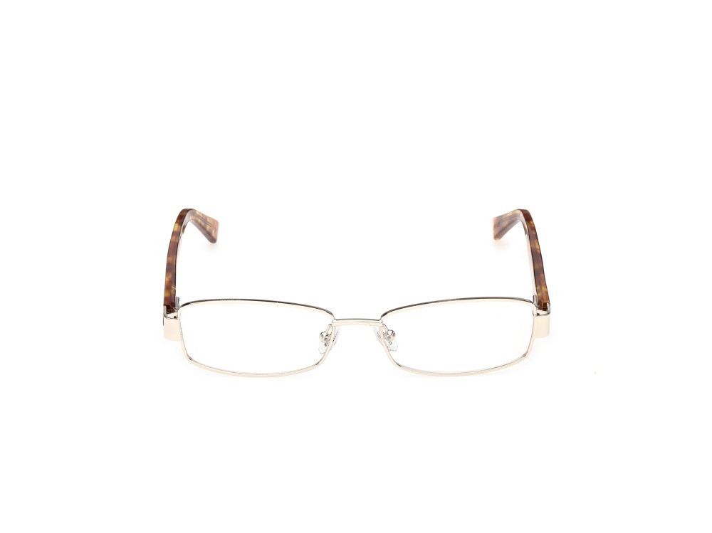Eyeglasses Guess Jeans GJ50000 (033) color oro pallido lucido / avana bionda shape rectangle 