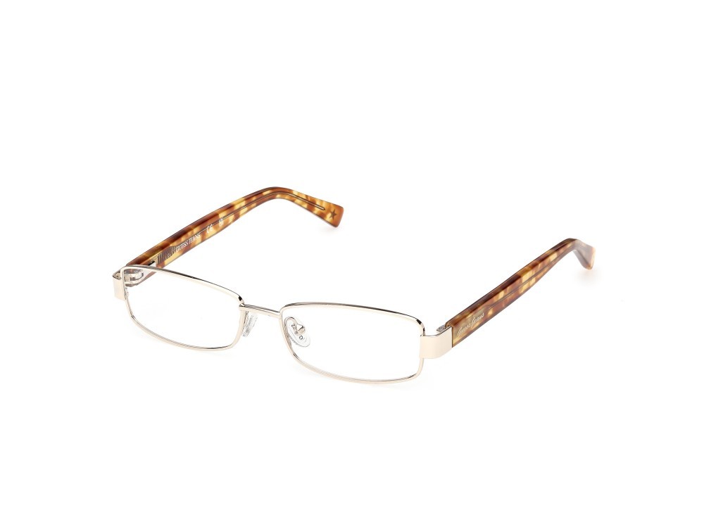 Eyeglasses Guess Jeans GJ50000 (033) color oro pallido lucido / avana bionda shape rectangle 