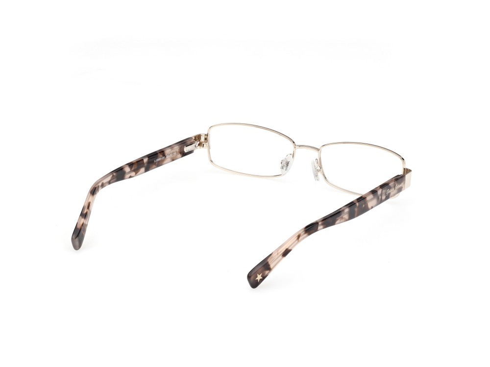 Eyeglasses Guess Jeans GJ50000 (056) color oro pallido lucido / avana colorata shape rectangle 