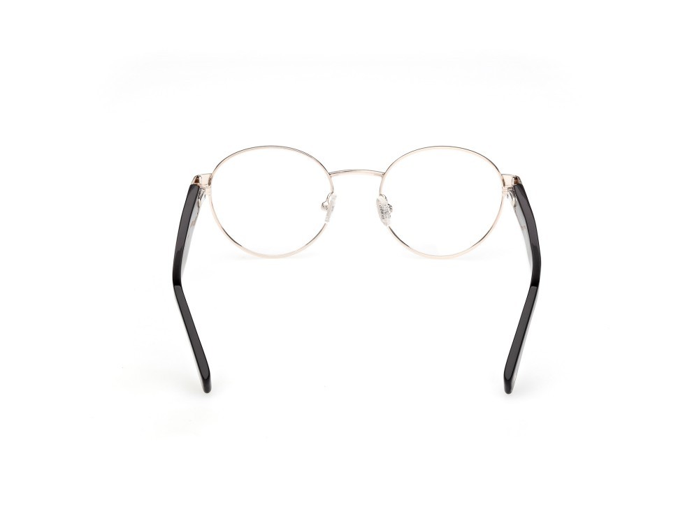 Eyeglasses Guess Jeans GJ50001 (005) color oro endura lucido / nero lucido shape round 