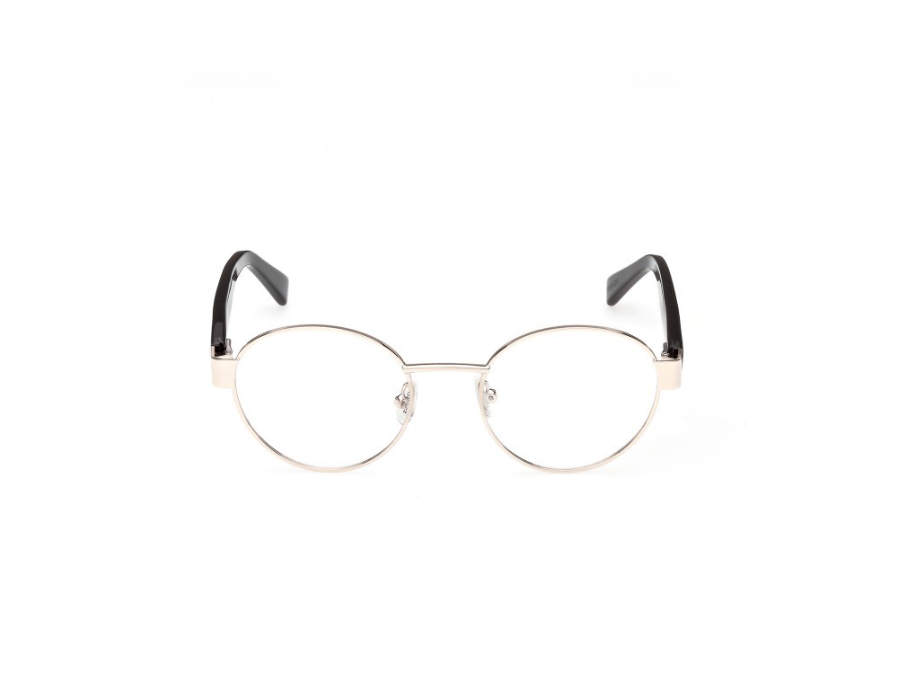 Eyeglasses Guess Jeans GJ50001 (005) color oro endura lucido / nero lucido shape round 