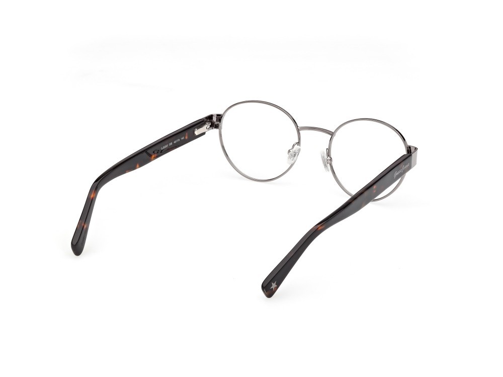 Eyeglasses Guess Jeans GJ50001 (008) color antracite lucido / avana scura shape round 