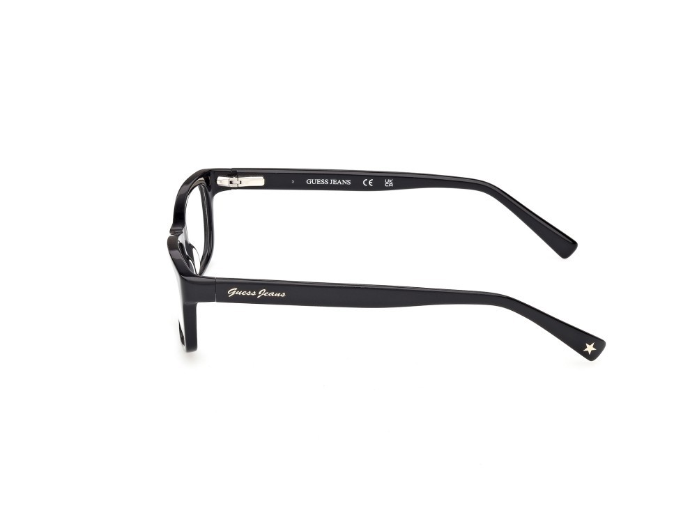 Eyeglasses Guess Jeans GJ50002 (001) color nero lucido shape rectangle 