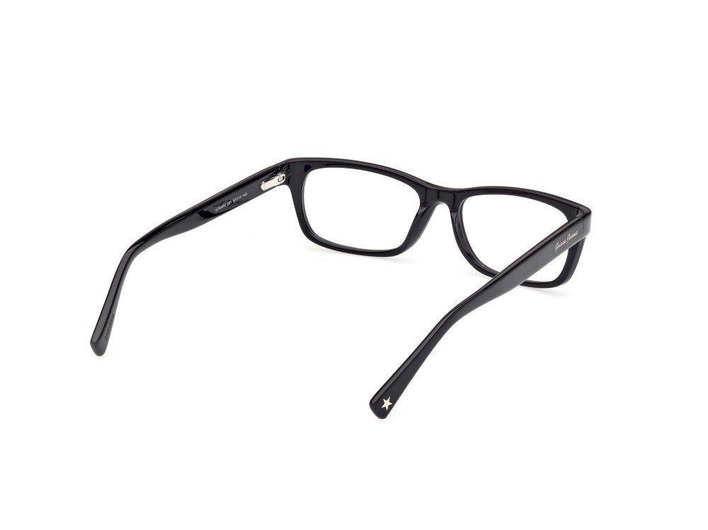 Eyeglasses Guess Jeans GJ50002 (001) color nero lucido shape rectangle 