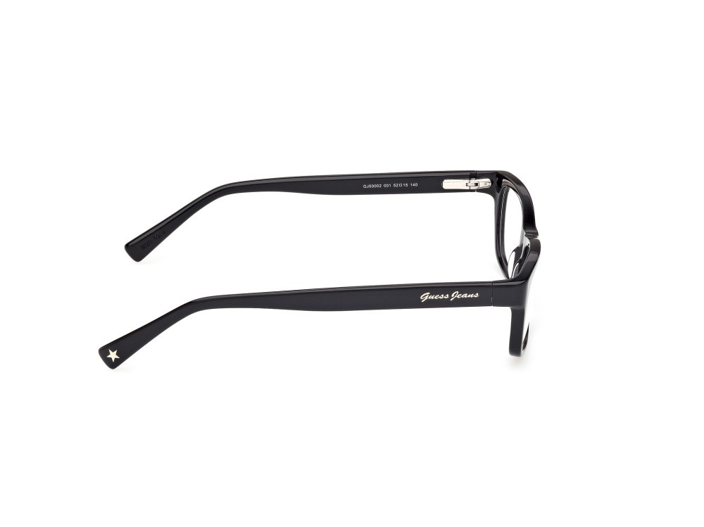 Eyeglasses Guess Jeans GJ50002 (001) color nero lucido shape rectangle 