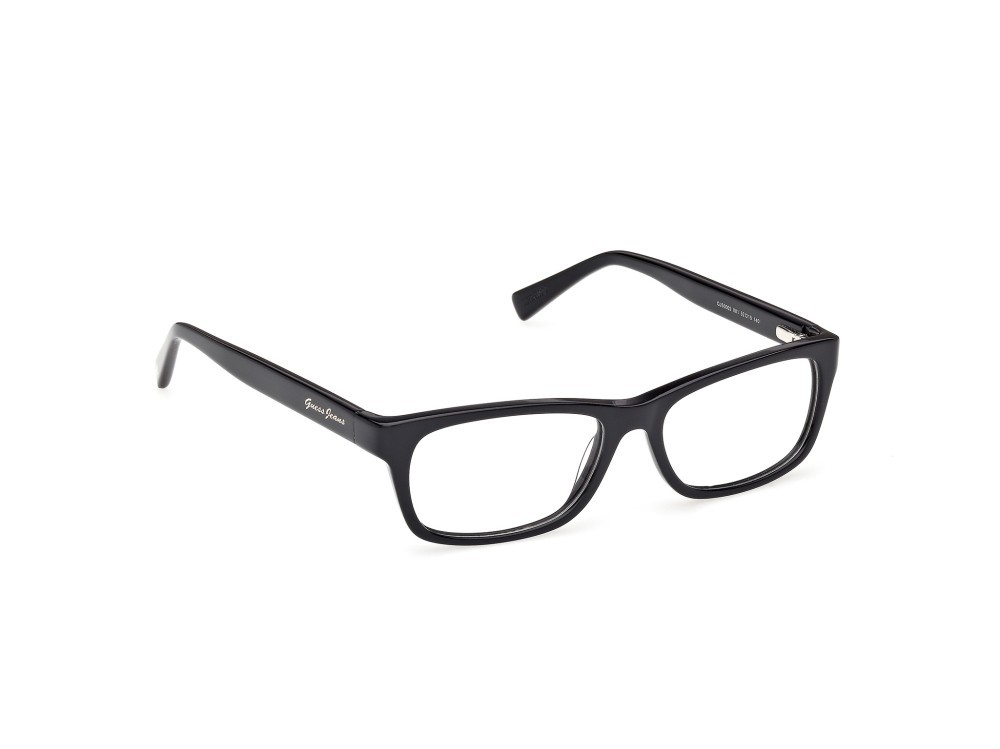 Eyeglasses Guess Jeans GJ50002 (001) color nero lucido shape rectangle 
