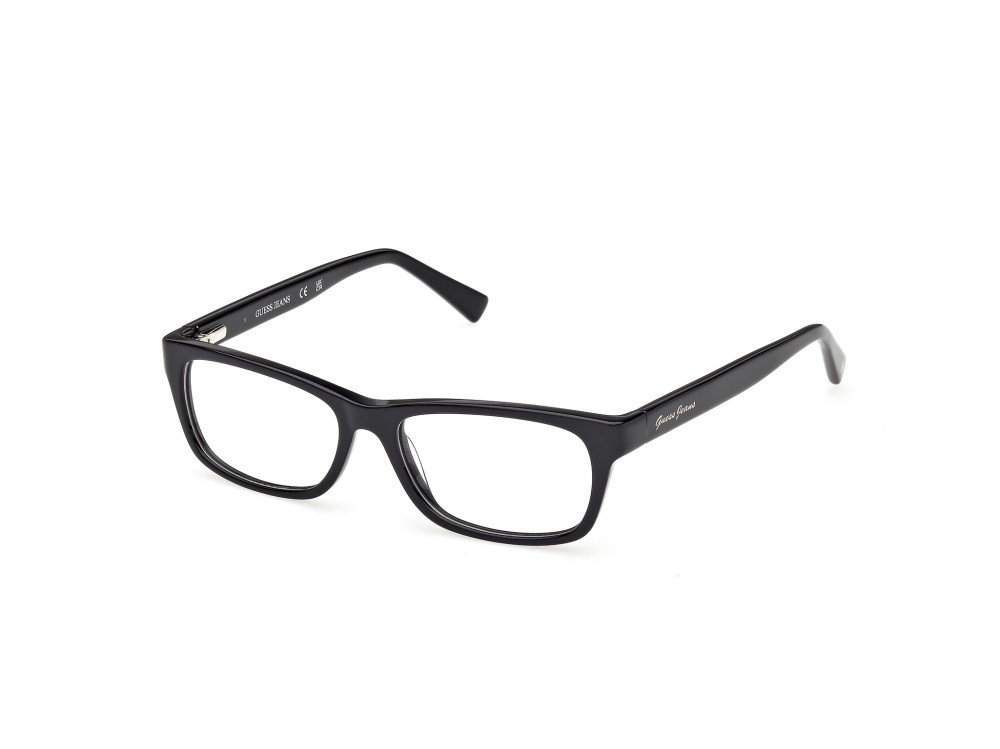Eyeglasses Guess Jeans GJ50002 (001) color nero lucido shape rectangle 
