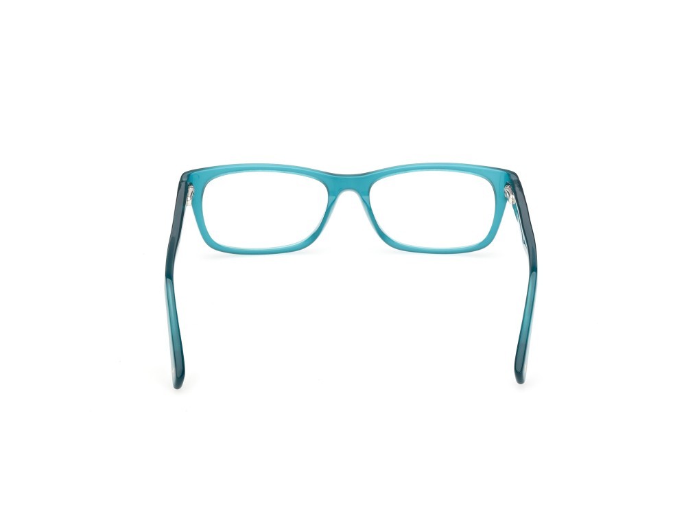 Eyeglasses Guess Jeans GJ50002 (087) color turchese lucido shape rectangle 