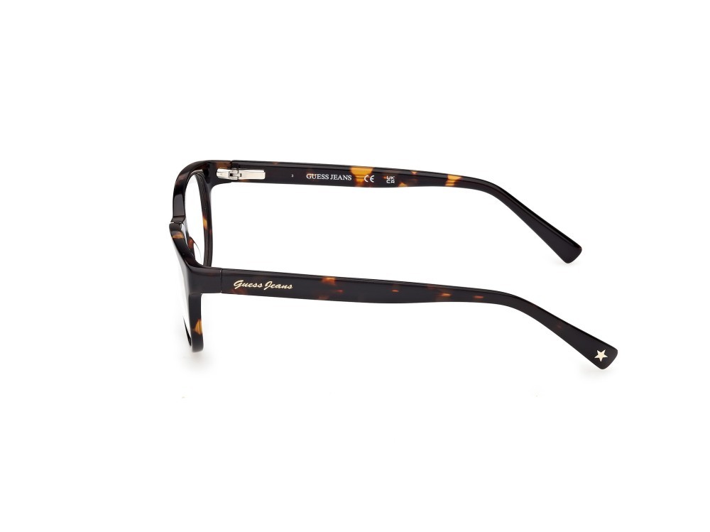 Eyeglasses Guess Jeans GJ50003 (052) color avana scura shape round 