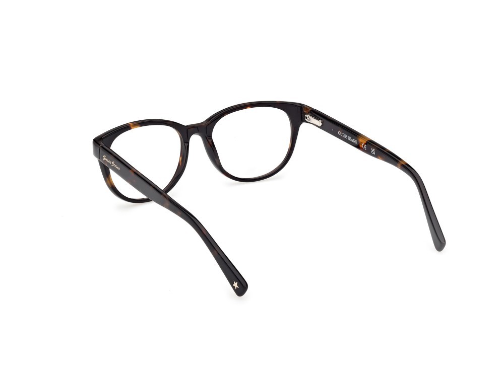Eyeglasses Guess Jeans GJ50003 (052) color avana scura shape round 