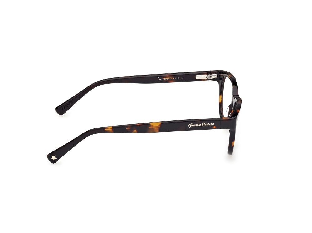 Eyeglasses Guess Jeans GJ50003 (052) color avana scura shape round 