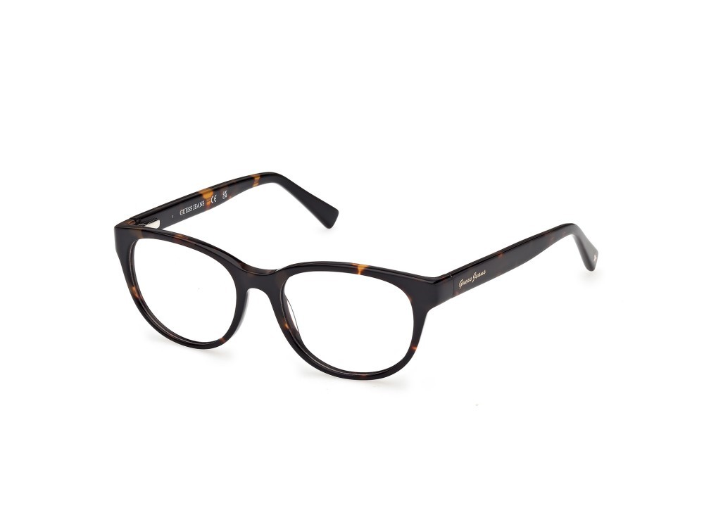 Eyeglasses Guess Jeans GJ50003 (052) color avana scura shape round 