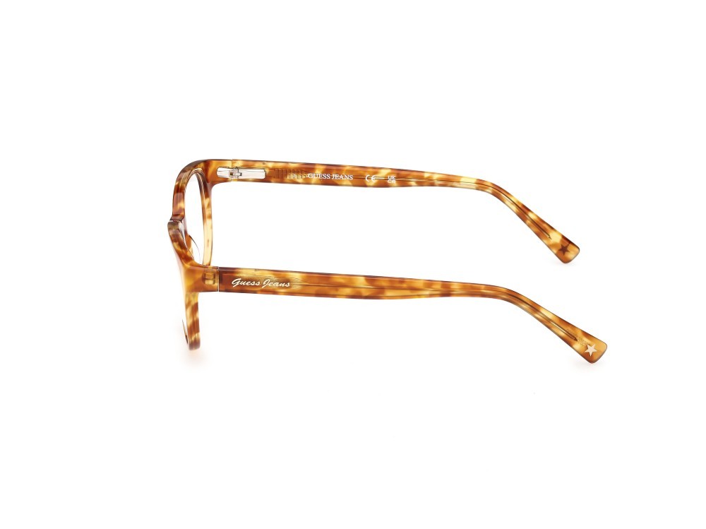 Eyeglasses Guess Jeans GJ50003 (053) color avana bionda shape round 