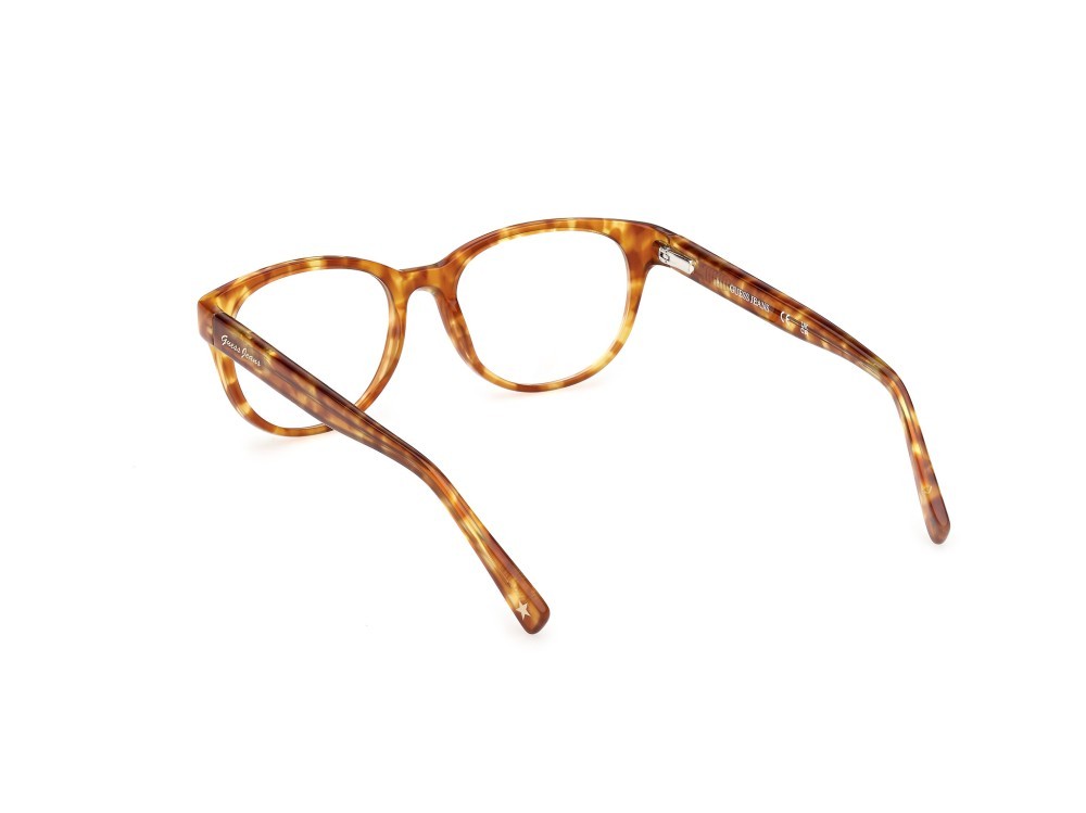 Eyeglasses Guess Jeans GJ50003 (053) color avana bionda shape round 