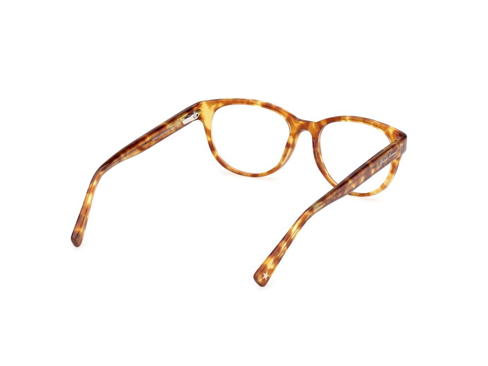 Eyeglasses Guess Jeans GJ50003 (053) color avana bionda shape round 