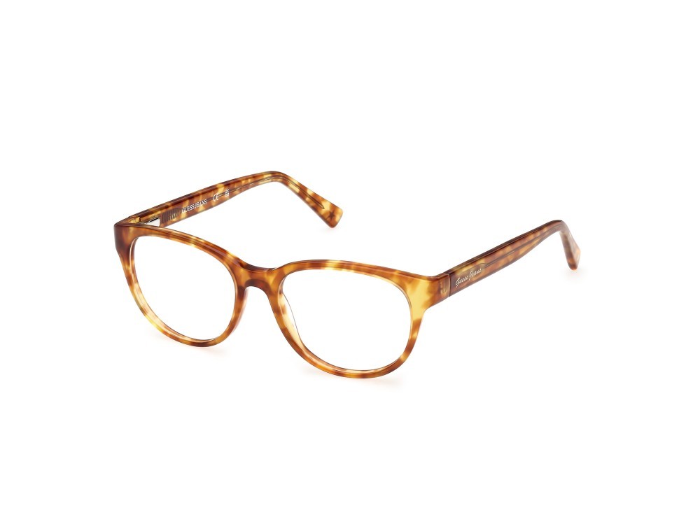 Eyeglasses Guess Jeans GJ50003 (053) color avana bionda shape round 