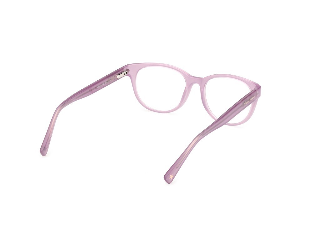 Eyeglasses Guess Jeans GJ50003 (078) color lilla lucido shape round 
