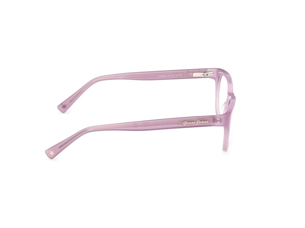 Eyeglasses Guess Jeans GJ50003 (078) color lilla lucido shape round 