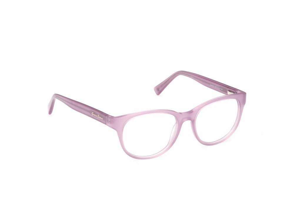 Eyeglasses Guess Jeans GJ50003 (078) color lilla lucido shape round 